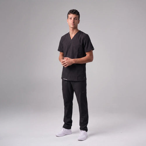 Black medical scrub