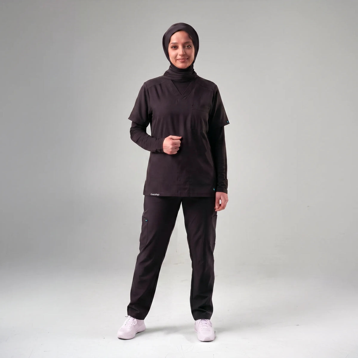 Black medical scrub